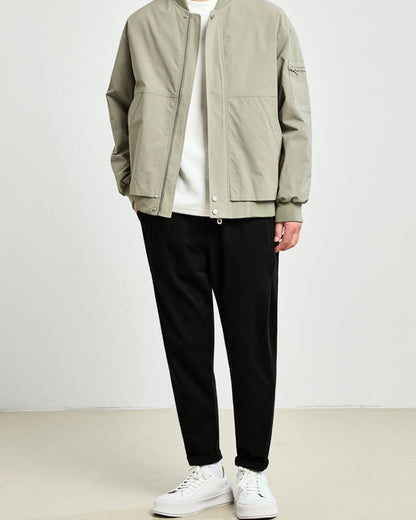 Minimalist Bomber Jacket