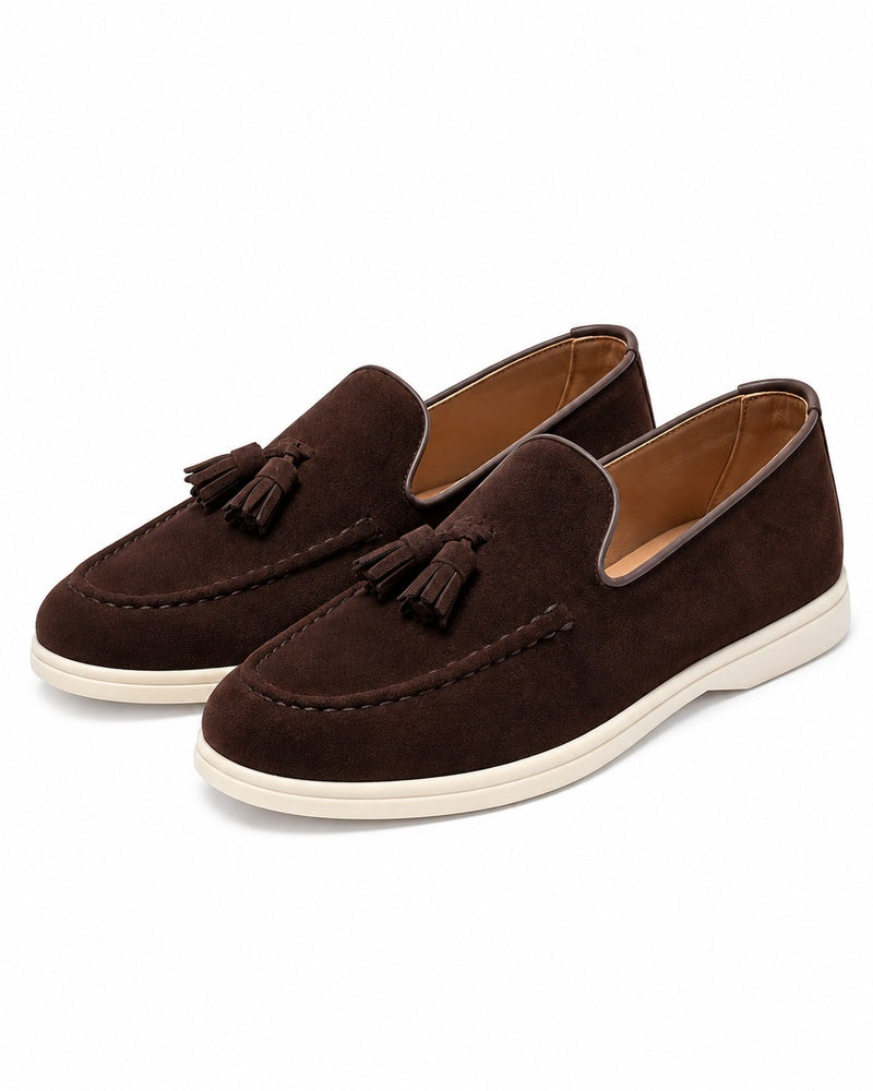 Men’s Suede Tassel Loafers
